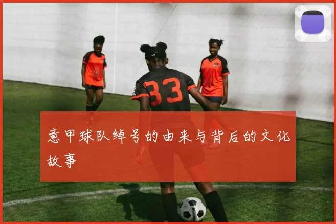 意甲球队绰号的由来与背后的文化故事