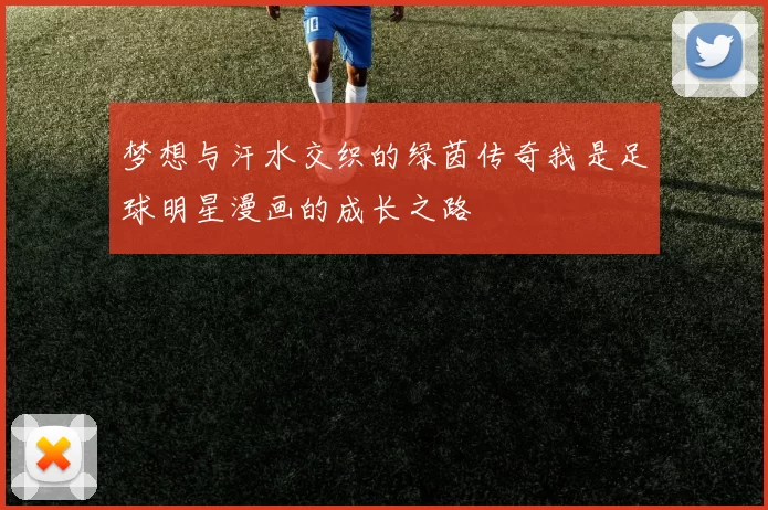 梦想与汗水交织的绿茵传奇我是足球明星漫画的成长之路